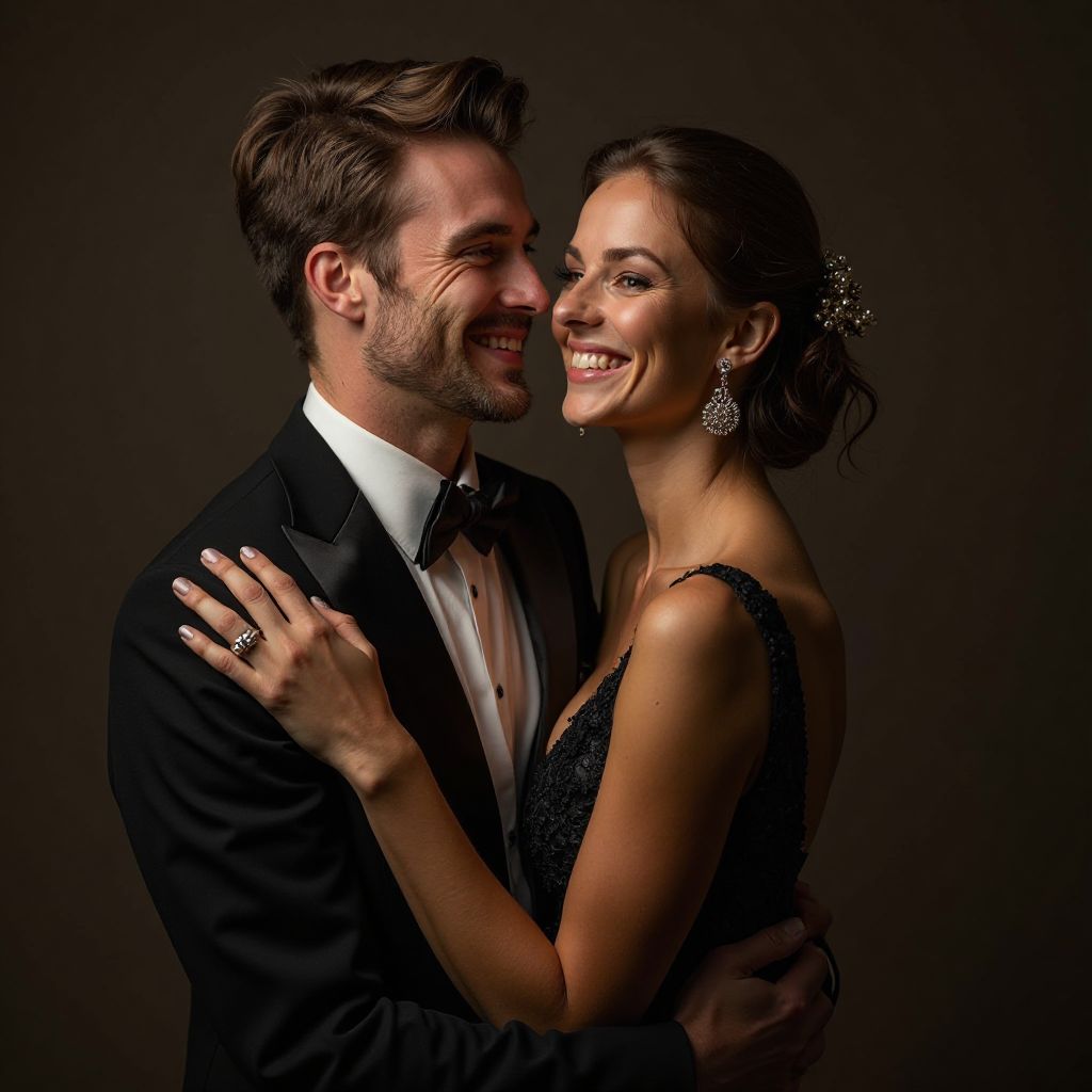 Portrait van Lars en Emma de Vries